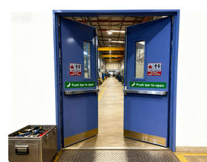 Pintu keluar darurat-ayunan ganda, UL tahan api untuk komersial/industri - Product Image 2