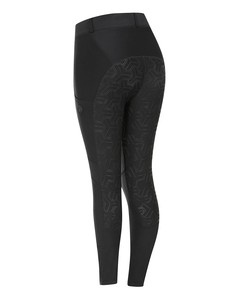 Leggings d'équitation pour femmes, culottes d'équitation, vêtements équestres, collants en silicone extensibles dans les 4 sens avec poche, vente en gros sur mesure - Product Image 3