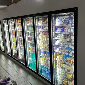 Display Walk in Chiller/Cooler Room für die Kühlung und Lagerung von Getränken/Milch/Wein in den USA