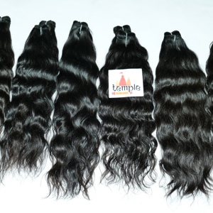 เครื่องเรมี่ทอสีดำเป็นมัดทรงหลวมทำจากธรรมชาติแบบ100% ดิบอินเดียใต้ - Product Image 1