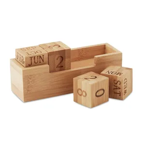 Karenda Bamboo <b>Calendar</b> Sustainable Merchandising Product - Product Image 4