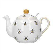 Tetera de Cerámica Pintada a Mano para Decoración Artística de Mesa, Tetera de Cerámica de Gran Capacidad para la Hora del Té en Familia, Hecha a Mano - Product Image 4