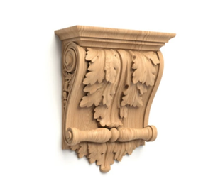 Gabinetes de madera maciza con ménsula, isla de cocina hecha a mano, soporte decorativo para muebles tallados, cesta, cajones y perchas de madera - Product Image 1