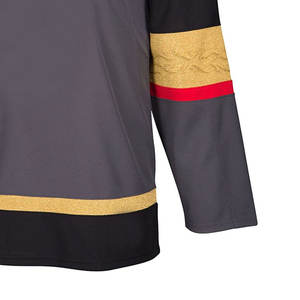 Vente en gros de vêtements de sport d'équipe personnalisés de haute qualité dernière conception maillot de hockey sur glace avec nom d'équipe OEM motif vierge pour impression - Product Image 4