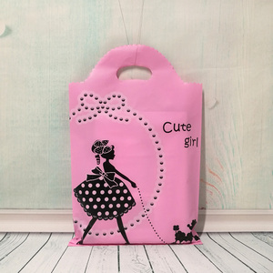 Bolsa con asa troquelada Compras de plástico Uso industrial para negocios y compras listo para exportar Vietnam Alta calidad - Product Image 2