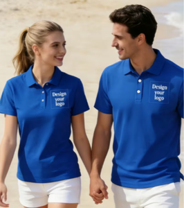 Camiseta Polo Personalizada con Logotipo para Hombre, Manga Corta, Tejida, Informal, con Botones al Frente - Product Image 3