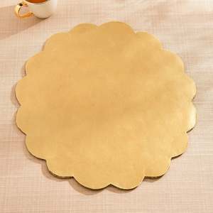 Handcrafted Round <b>Beaded</b> <b>Placemats</b> for Dining Table Wedding Christmas Decoration family gathering parties - Product Image 4