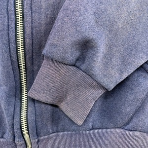 Sweat à capuche vintage personnalisé lavé à l'acide Stone Washed Boxy Fit unisexe XL surdimensionné vieux pull pour hommes Sun Faded Look - Product Image 3