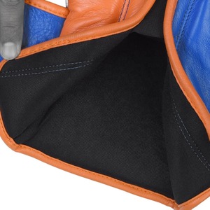 Gants de boxe légers avec logo personnalisé avec lacets gants en cuir de haute qualité pour l'entraînement vente en gros - Product Image 5