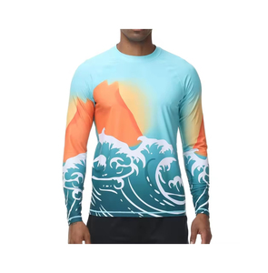Custom Made Rash Guards High Quality BJJ MMA <b>Men</b> Full Sleeves <b>Compression</b> <b>Shirts</b> Jiu JItsu Fighting Gear Rash Guards - Product Image 1