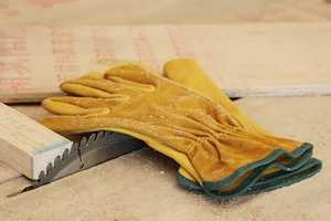 Gants de travail en cuir de vachette de haute qualité pour hommes femmes robustes pour la construction poignées légères et confortables - Product Image 6