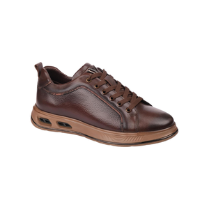 Vente flash M066-1 Chaussures décontractées pour hommes en cuir véritable avec semelle en caoutchouc à mémoire de forme pour la vente en gros - Product Image 3
