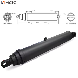 Cilindro Parker para Camión Volquete Multietapa HCIC |   Suministro OEM con Sellado Fuerte y Herméticos - Product Image 1