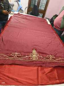 Dirac somalien pour mariée, taille adulte, magnifique, confortable, taille unique, tissu somalien brodé à la main en 3D - Product Image 6