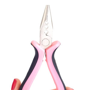 Alicates de calidad en Top 3 Multi, Gold, Rose Gold Colors Extensiones de cabello Alicates herramienta de extensión de cabello con micro cuentas - Product Image 4