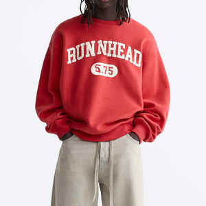 Sweats à capuche courts avec logo imprimé DTG personnalisé 100% coton polaire Boxy Fit Streetwear surdimensionné épais sweats à capuche pour hommes - Product Image 2