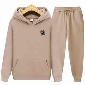 Ropa Deportiva Unisex de la Mejor Calidad, 100% Algodón, Manga Larga, Sudadera con Capucha, Diseño 2 en 1, Cierre con Cordón, Bolsillos Laterales - Product Image 1