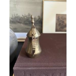 Cafetière vintage en laiton avec gravure Dallah Qualité incroyable à prix raisonnable - Product Image 2