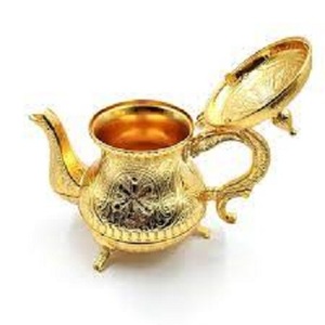 Venta caliente tetera de latón antiguo con soporte tetera de cobre Real hecha de cobre puro sin revestimiento dañino/MESA de artículos de cocina - Product Image 4