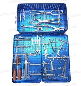 Ensemble d'instruments orthopédiques, plaques de reconstruction en acier inoxydable, manuel - Product Image 6