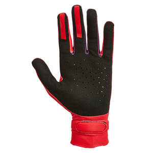 Guantes de ciclismo rojos personalizados con dedos de pantalla táctil y guantes deportivos antideslizantes de dedos completos para ciclismo y equitación al aire libre - Product Image 3