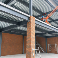 Plateforme de plancher en acier à profil ouvert de type Bondek pour l'extension de lofts résidentiels et d'entrepôts en Indonésie