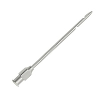 Équipement d'instruments chirurgicaux vétérinaires de canule d'infusion de tétine d'acier inoxydable de la meilleure qualité