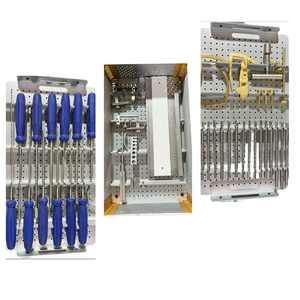 Ensemble d'instruments de reconstruction d'arthroscopie du genou ACL PCL en acier inoxydable, manuel pour outils chirurgicaux orthopédiques de la hanche - Product Image 1