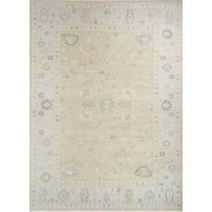 พรมขนสัตว์ถักมือสีเบจน้ำตาลขนาดใหญ่ Erbe รุ่น Jnlp-05 ลายเหรียญตรา สำหรับตกแต่งบ้าน ห้องนั่งเล่น ห้องโถง - Product Image 1