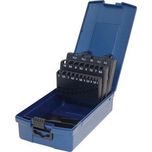 ชุดดอกสว่าน DIN338 1-10.5 มม. พร้อมขั้นบันไดขนาด 0.5 มม. Leerkassette - Product Image 1