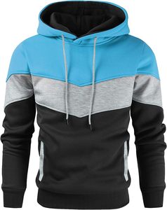 Conjunto de sudadera de algodón 2025 OEM 100% para hombre, Sudadera con capucha de gran tamaño con panel de manga larga, Sudadera con capucha al por mayor en color de primavera - Product Image 1