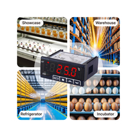 CONOTEC-controlador de temperatura Digital de Corea, DSFOX-X10, función de bloqueo de programa, comunicación MODBUS485, 1 salida de relé