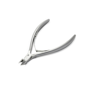 Cortauñas de doble muelle para cutículas, de acero inoxidable, con mandíbula completa, cuchilla afilada de 3-9 mm, con unión a la medida y grabado de logotipo - Product Image 3