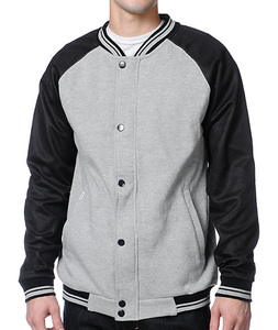 Vestes universitaires en molleton de coton de la meilleure qualité, vestes en molleton de coton élégantes personnalisées, vestes en molleton de coton pur de qualité 100% - Product Image 3