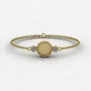 รายการที่กำหนดเองสำหรับ mellanie Van Lis 925การตั้งค่าว่างเปล่าสีเงิน - Product Image 1