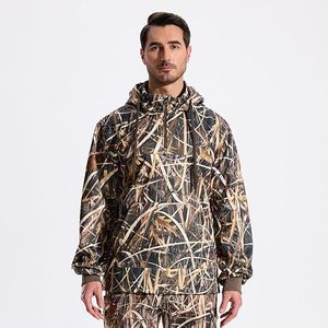 Haut de protection anti-UV imperméable et léger pour la course à pied et l'entraînement, camouflage UPF50, séchage rapide, sweat à capuche de pêche, uniforme tactique camouflage - Product Image 4