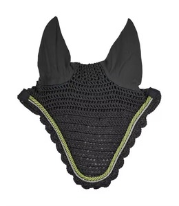 Produits d'équitation de haute qualité, équipement équestre, bonnet anti-bruit en maille pour cheval, voile anti-mouches - Product Image 1