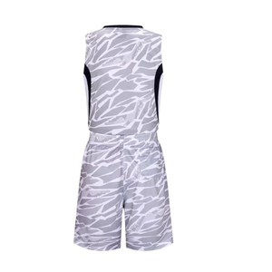 Customized <b>Basketball</b> Uniform Kit BSCI Polyester Sportswear Sublimation Design Plus Size Team Club Uniform Printed - Product Image 4