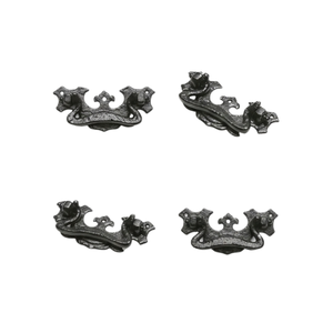 Poignée à nœud moderne en fonte lourde réglable avec finition thermolaquée pour armoires et tiroirs de chambre à coucher et de cuisine - Product Image 1