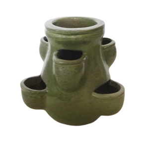 [Leo Nguyen Le] - Wholesaling set of ceramics pots - Home decoration <b>antique</b> ceramic plant pots for gardening/home - Product Image 5