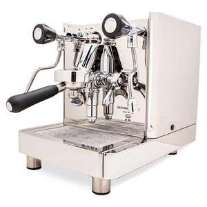 Cafetera Espresso de Doble Caldera de Acero Inoxidable, Cafetera Comercial con Control de Temperatura, Bomba Rotativa, para Hogar y Oficina, Pequeña - Product Image 6