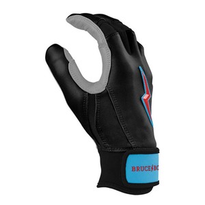 Guantes de bateo de béisbol de softbol de alta calidad cuero genuino ambidiestro transpirable gancho Cierre de bucle Color personalizado ODM OEM - Product Image 2