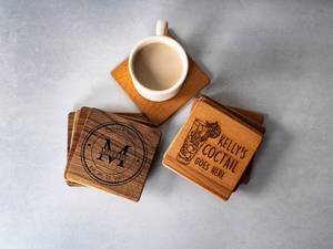 Ensemble de 4 sous-verres à thé en incrustation d'os fait à la main de couleur noire à imprimé floral Décoration intérieure pour boissons avec support Fabricant en gros 2023 - Product Image 4