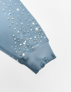 Sudadera con Capucha Personalizada con Pedrería, para Hombre y Mujer, de Poliéster/Algodón, 280g, Impermeable, Transpirable, con Bolsillo Grande - Product Image 6