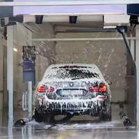 Mesin Cuci Mobil Cerdas Tanpa Sentuh dengan Nozzle Tekanan Tinggi dan Sistem Pembersih Busa Perawatan Lilin Air