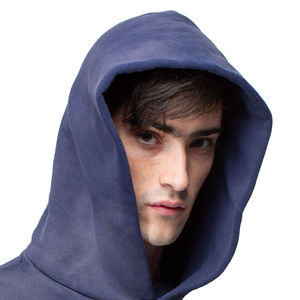 Sudadera con capucha Vintage con estampado lavado ácido, algodón pesado, poliéster, térmico de gran tamaño, para hombres y mujeres, talla XS, logotipo bordado, ropa de calle de invierno - Product Image 5