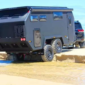 Caravana con estándares australianos, caravanas familiares portátiles, capacidad moderna para dormir para 4 personas - Product Image 1