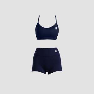 Shorts de sport bleu marine Agile Motion pour l'entraînement - Product Image 1