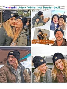 Trendmalls Unisex Knit Cuffed Beanie () Gorra para hombre/mujer/niño - Product Image 4