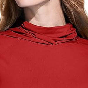 Vente en gros de sweats à capuche masqués légers pour femmes Streetwear dernier style de sweats à capuche en polyester solide pour femmes - Product Image 5